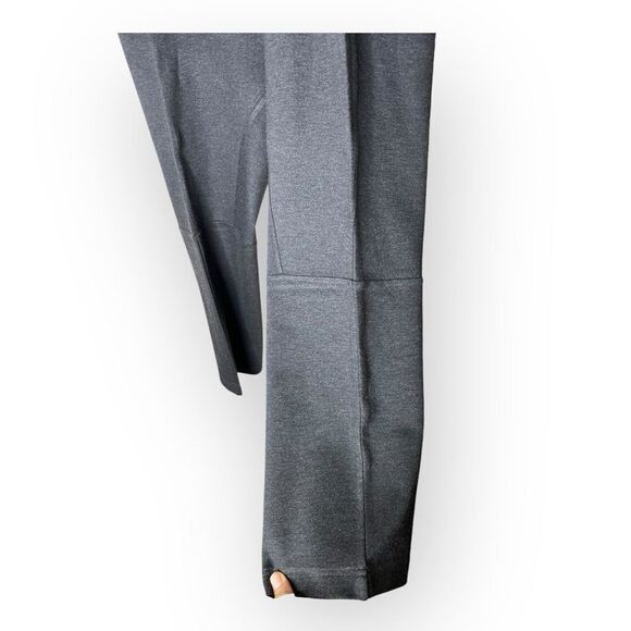 Betabrand Yoga Riding Dress Pants Zipper Pocket Ankle Tab Charcoal Gray XLP - Picture 2 of 6
